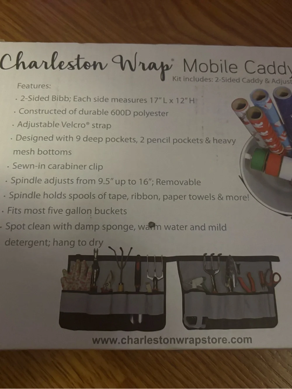 Charleston wrap gray mobile